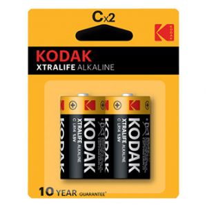 Kodak Jednorázová alkalická baterie LR14, 2-pack