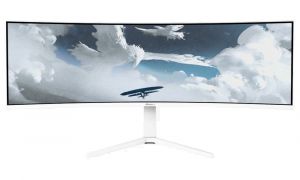 AROZZI NOVA herní monitor 49" 49TUW165 White/ LED/ 5120x1440/ 165Hz/ VA/ 3000:1/ 1ms/ 2xHD