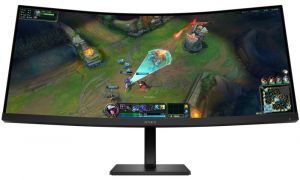 HP LCD OMEN 34c WQHD 180Hz curved 34"/3440x1440 VA QHD AG/21:9/3000:1/400cd/1ms/2xHDMI/1xD