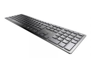 CHERRY KW 9100 SLIM - Klávesnice - bezdrátový - 2.4 GHz, Bluetooth 4.0 - Czech/Slovenian -