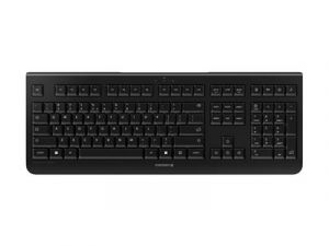 CHERRY KW 3000 - Klávesnice - bezdrátový - 2.4 GHz - QWERTY - USA se symbolem Euro - černá