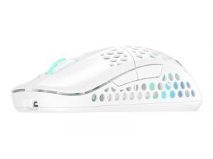 Xtrfy M42 - Myš - optický - bezdrátový - 2.4 GHz - bezdrátový prijímac USB - bílá