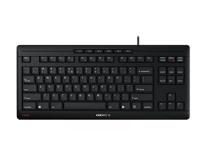 CHERRY STREAM KEYBOARD TKL - Klávesnice - USB - USA se symbolem Euro - klávesový spínač: C