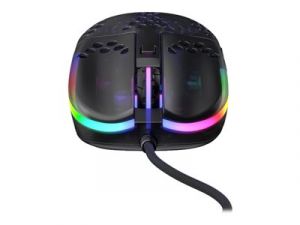 Xtrfy MZ1 - Zys Rail - Myš - ergonomický - optický - kabelové - USB - cerná