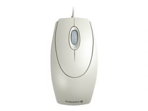CHERRY WheelMouse - Myš - pravák a levák - optický - 3 tlačítka - kabelové - PS/2, USB - s