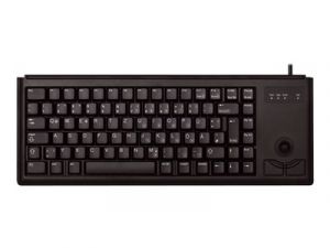 CHERRY Compact-Keyboard G84-4400 - Klávesnice - PS/2 - americká - černá