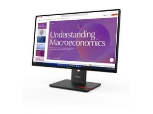 Lenovo LCD T24d-40 23,8"FHD IPS/6ms/250nits/1500:1/Repro/HDMI/2xDP/3xUSB-C/3xUSB/RJ45/Pivo