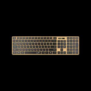 Genius Slimstar 7250BT Copilot klávesnice bezdrátová CZ/SK, béžovo-černá