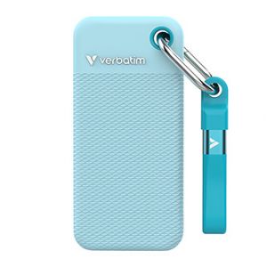 SSD Externí Verbatim Pocket SSD colour edition, 32324, 1000GB, polární modrý, obsahuje 2x 