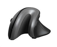 BAZAR - TRUST ergonomická vertikální myš Verro Wireless Ergonomic Mouse, black - Poškozený