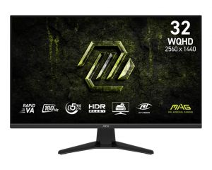 MSI MAG/325QF E18V/31,5"/VA/QHD/180Hz/0,5ms/Černá/3R