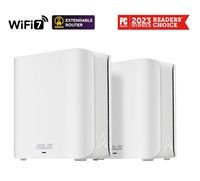 BAZAR - ASUS ZenWifi BD4 2-pack, WiFi7 Extendable Router, AiMesh, 2x WAN/LAN - Poškozený o