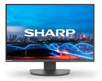 SHARP MT 24" MultiSync EA241W-BK, IPS TFT, 1920x1200, 300nit, 1000:1, 5ms, DP, DVI-D, HDMI