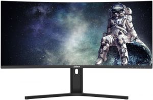 Dahua LM34-E330CA Gaming, 34 VA Curved 1500R 21:9 3440x1440 HDR 200Hz 300cdm 3500:1 1ms 2x