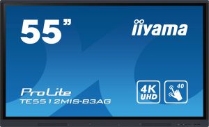 55" iiyama TE5512MIS-B3AG: IPS,4K,40P,HDMI,VGA