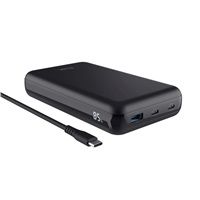 TRUST Powerbanka pro Notebook 100W, 2xUSB-C, 1xUSB - 20000mAh