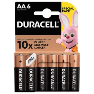 Duracell Optimum Jednorázová alkalická baterie AA, 6-pack