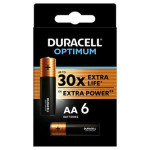 Duracell Optimum Jednorázová alkalická baterie AA, 6-pack