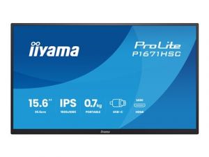 iiyama P1671HSC-B1 15.6" Portable Monito