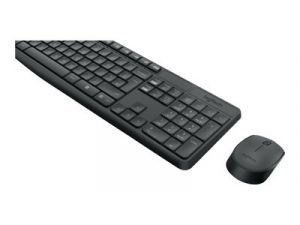 Logitech MK235 - Klávesnice a sada myši - bezdrátový - 2.4 GHz - maďarská