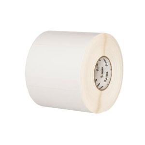 Zebra Label, Polyester, 20x20mm; Thermal Transfer, Z-ULTIMATE 3000T WHITE, Coated, Permane