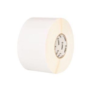 Zebra Label, Polypropylene, 50.8x25.4mm; Direct Thermal, PolyPro 4000D, Permanent Adhesive