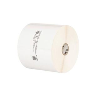 Zebra Label, Polyethylene, 51x25mm; Thermal Transfer, POLYE 3100T GLOSS, Permanent Adhesiv