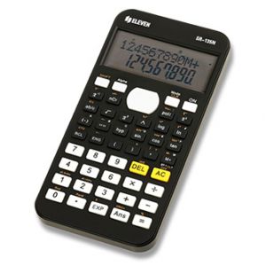 Eleven Kalkulačka SR-135N, černá, školní