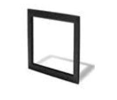 Elo 2243L Rack mount Bezel, only suitable for the intelliTouch versions of the products.