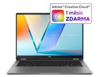 BAZAR - ASUS NTB Vivobook 14 Flip (TP3407SA-OLED021W), Ultra 7-256V, 14" 1920 x 1200, 16GB