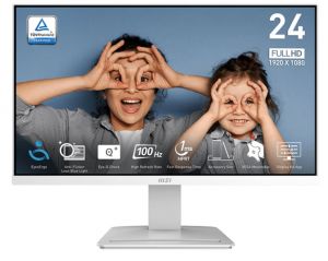 MSI monitor PRO MP2412W, 23,8" VA/1920 x 1080 FHD/100Hz/1ms/HDMI/DP/bílá
