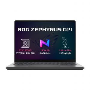 ASUS ROG Zephyrus G14/GA403WR-NEBULA109X/AI9-HX370/14"/2880x1800/32GB/1TB/RTX 5070Ti/W11P/