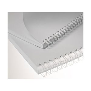 Kovové hřbety Eurosupplies (3/1") 12,7 mm bílé