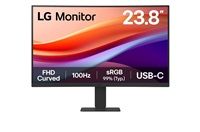 BAZAR - LG MT VA LCD LED 23,8" 24U421A - VA panel, 1920x1080, zakřivený, 100hz, USB-C, HDM