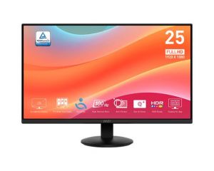 MSI monitor PRO MP252L, 24,5"/FHD/IPS/1ms/100Hz/HDMI/DP/černá
