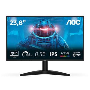 AOC LCD herní Q24B36X 23,8" IPS/2560x1440@144Hz/0,5ms/300cd/HDMI/DP/VESA