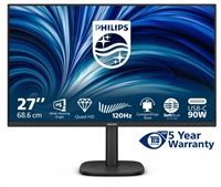 Philips LCD 27B2U3601 27" IPS/2560x1440@120Hz/4ms/350cd/HDMI/DP/4xUSB/USB-C dock/RJ45/Repr