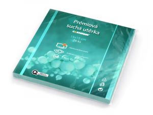 Mikroaktivní suché utěrky 15 x 15 cm -25 ks