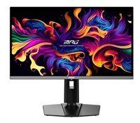 MSI LCD MPG 271QR QD-OLED X50, 26.5", 2560x1440, QD OLED, 0,03 ms, VESA 100x100, Black