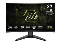 MSI LCD MAG 274CF X24, 27", 1920x1080, Rapid VA, 0,5 ms, VESA 100x100, Black