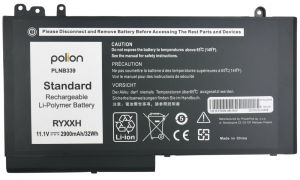 TRX Baterie Polion PLNB339 pro notebooky DELL RYXXH Latitude E5250 E5450 E5550 2900mAh/ ne
