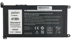 TRX Baterie Polion YRDD6 pro notebooky DELL Vostro 3400 5488 5585 Inspiron 5490 - 3600mAh 