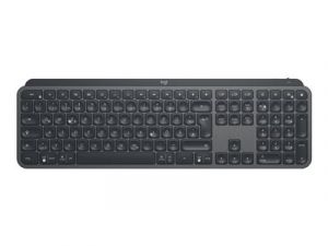 Logitech MX Keys - Klávesnice - podsvícená - bezdrátový - Bluetooth, 2.4 GHz - QWERTY - US
