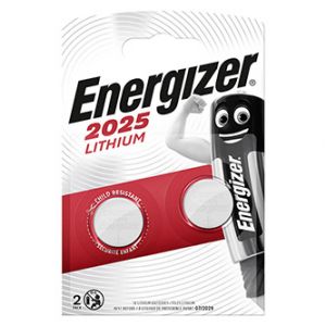 ENERGIZER Jednorázová lithiová baterie CR2025, 2-pack