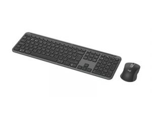 Logitech Signature Slim Combo MK950 - Klávesnice a sada myši - 100% - full size - bezdráto