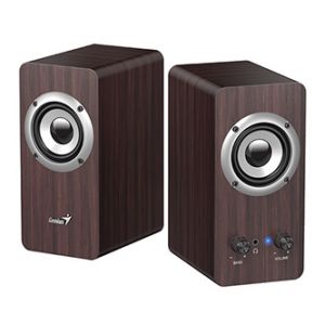 Genius reproduktory SP-HF400, 10W, hnědé
