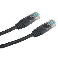 DATACOM Patch cord UTP cat5e 7M černý