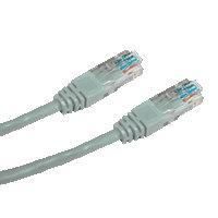DATACOM Patch cord UTP Cat6 šedý  5m