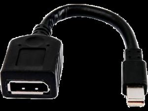 HP Single miniDP-to-DP Adapter Cable (Quadro P400/P620/P1000/Radeon WX2100/3100/4100)