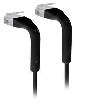 UBNT UC-Patch-1M-RJ45-BK, UniFi Ethernet Patch Kabel, 1,0m, Cat6, černý